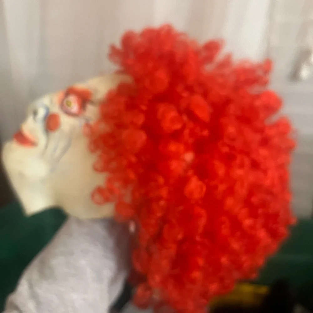 ADULT HALLOWEEN SCARY CLOWN MASK COSTUME women men latex for parties new